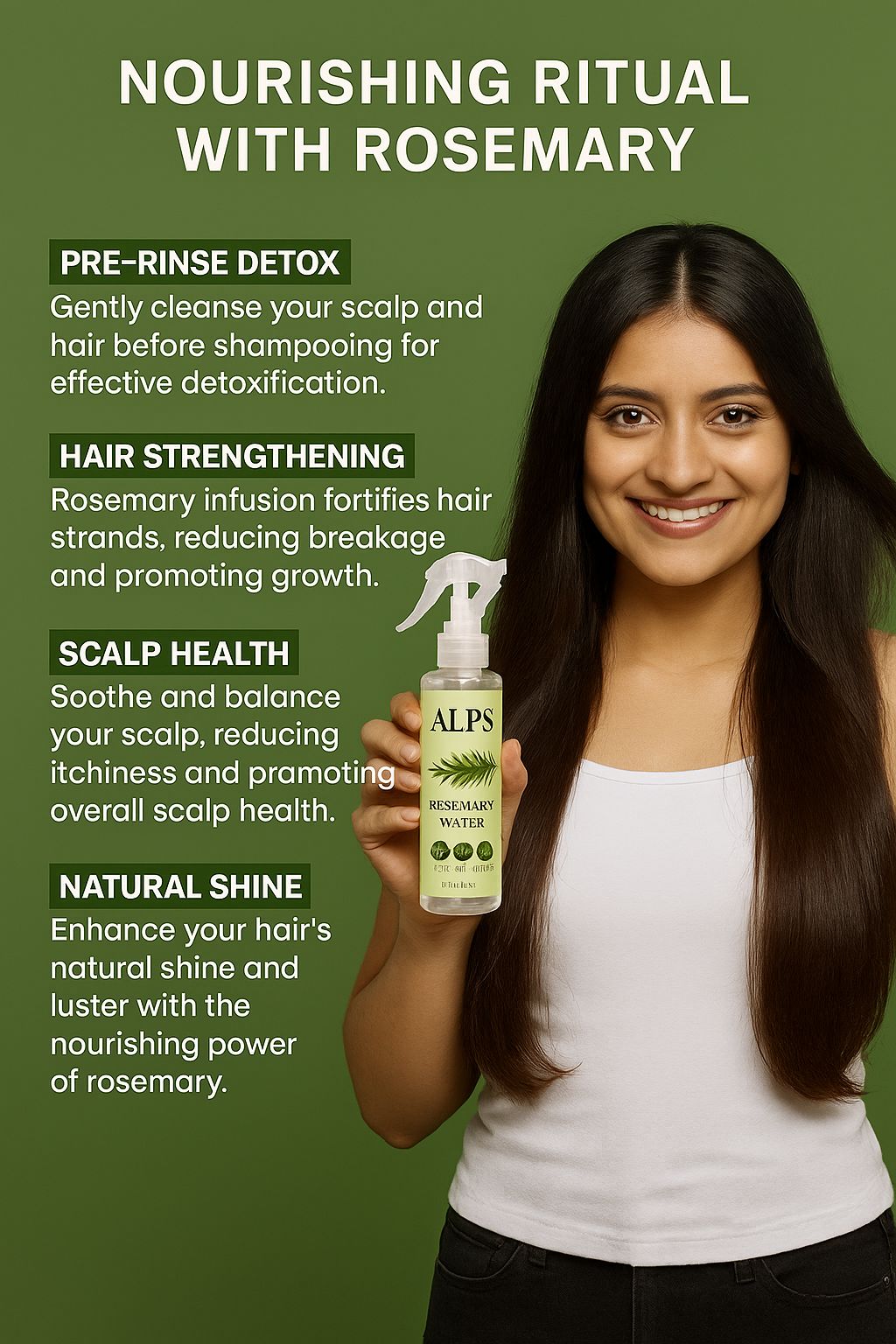 Rosemary Water, Hair Spray For Regrowth Buy 1 Get 2 Free